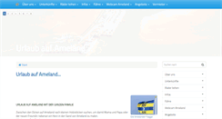 Desktop Screenshot of ameland-tips.de