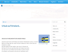 Tablet Screenshot of ameland-tips.de